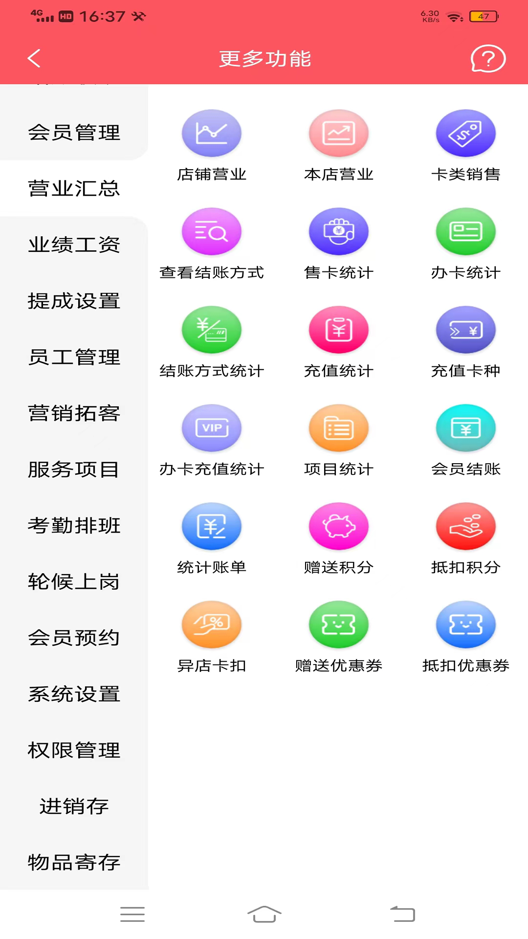 共伙店务管理