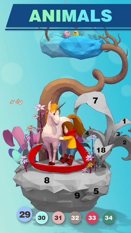 涂色世界3d艺术馆