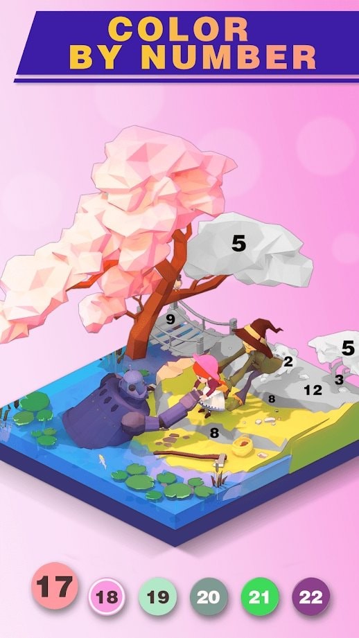 涂色世界3d艺术馆