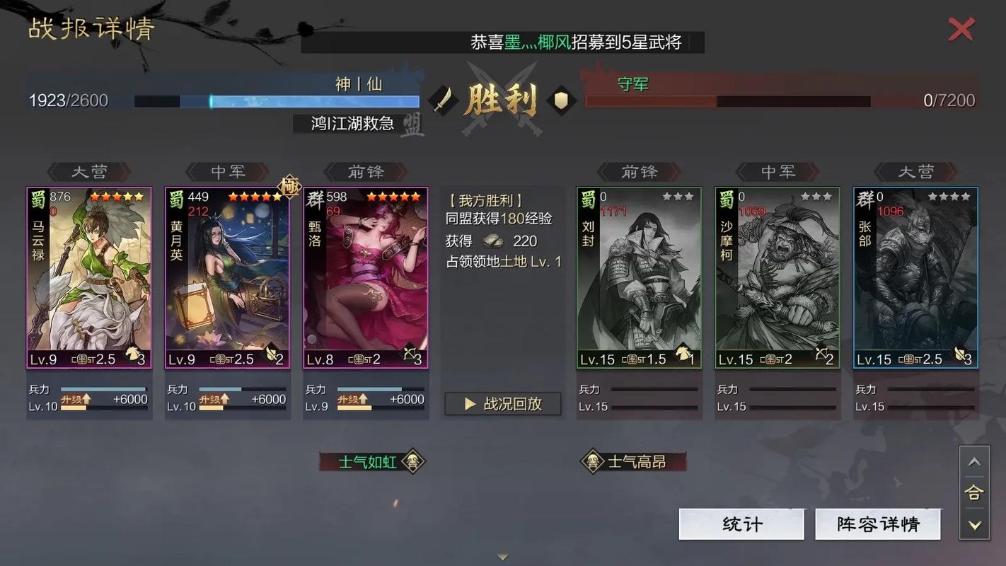率土之滨的前锋怎么用