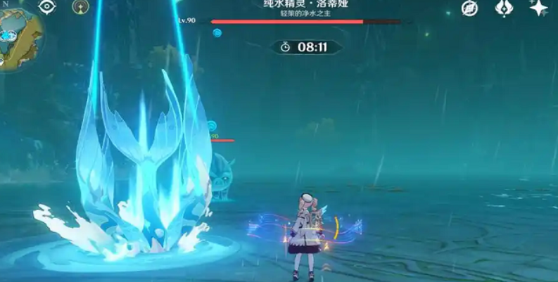 原神纯水精灵怎么打