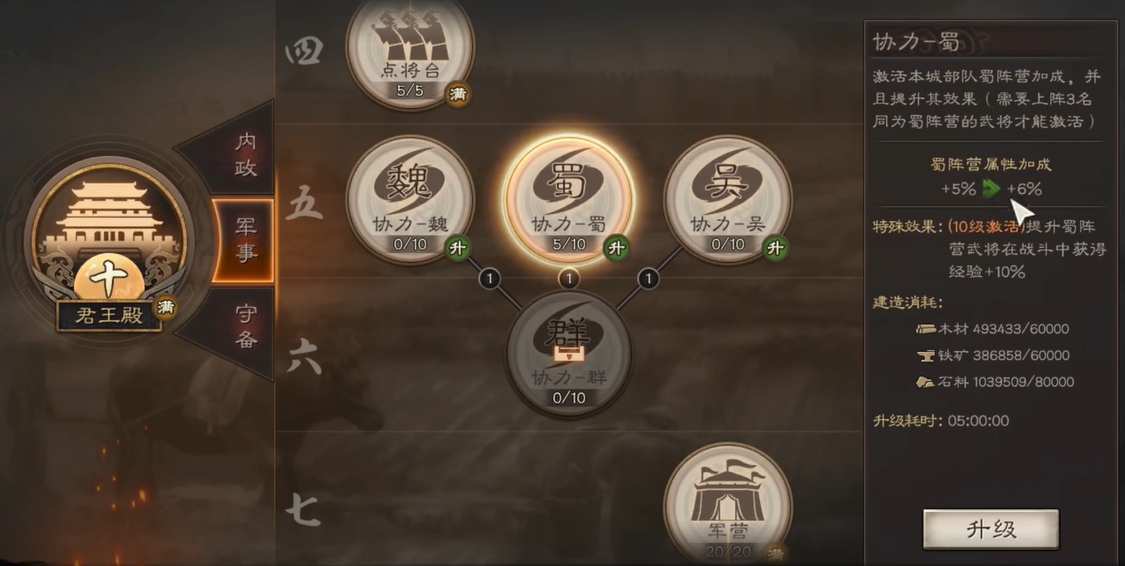 三国志战略版开局升什么建筑 三国志战略版开局升什么建筑