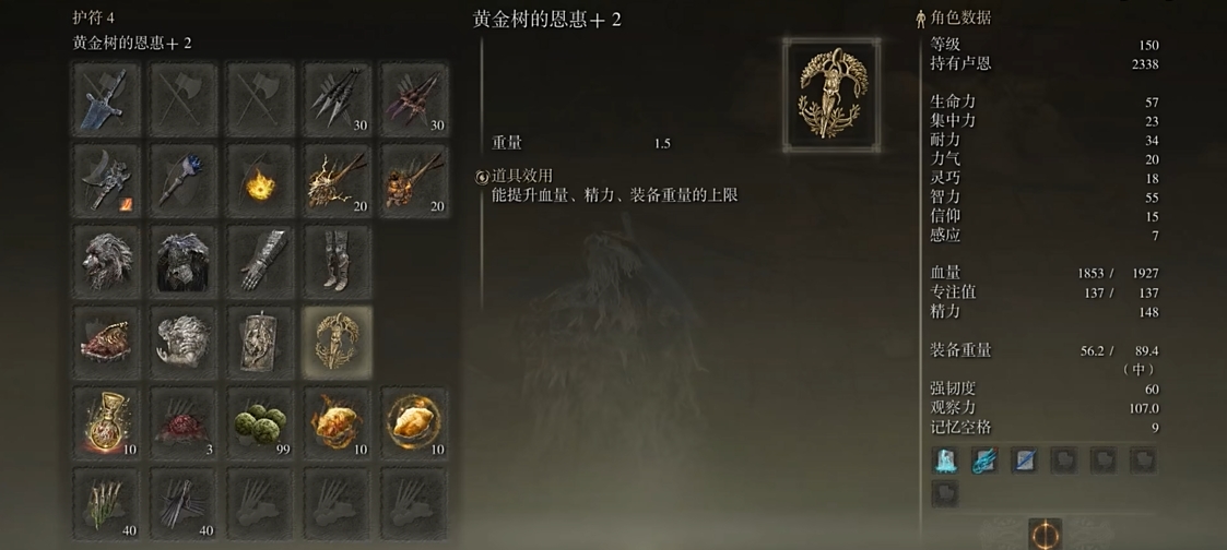 艾尔登法环各职业遗物推荐什么