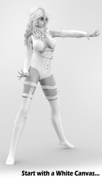 Figuromo连衣裙娃娃动作