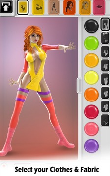 Figuromo连衣裙娃娃动作