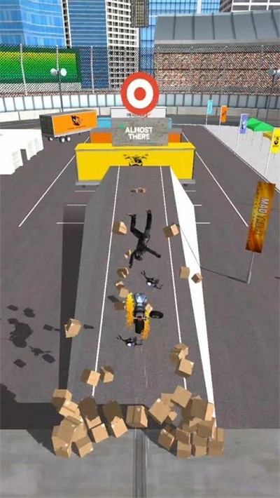摩托车飞跃特技