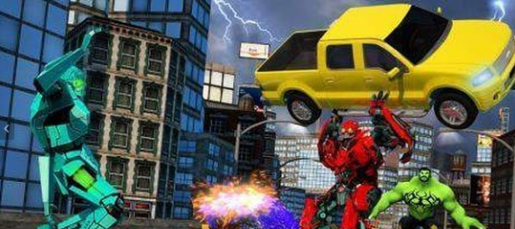 机器人城市战斗