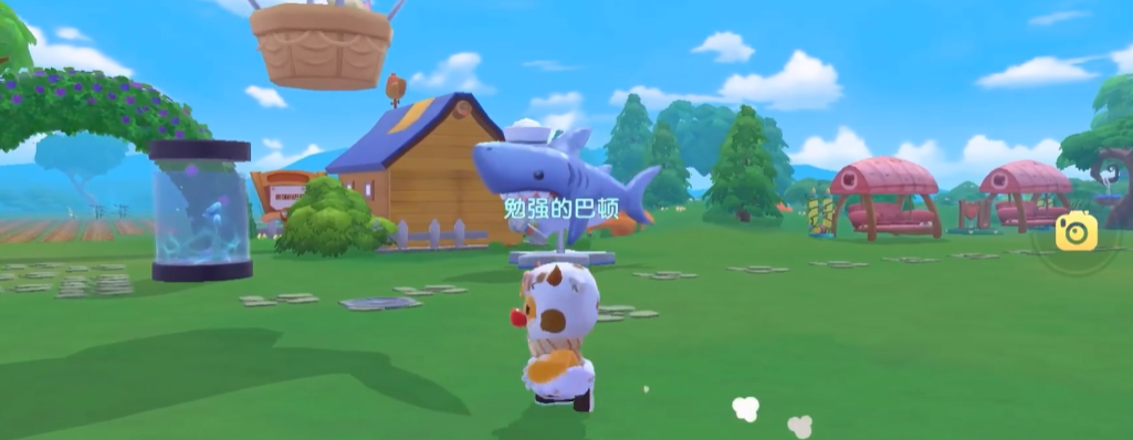 摩尔庄园建筑怎么给邻居