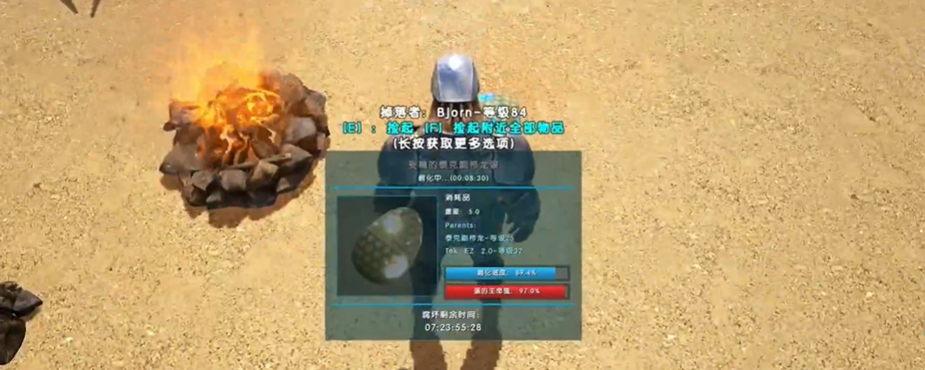 方舟生存进化中如何孵化龙蛋
