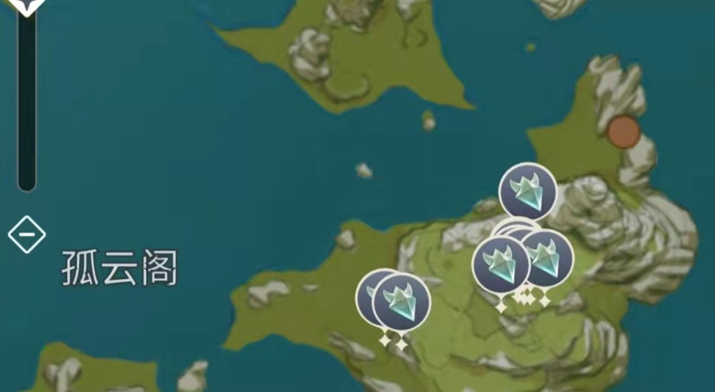 原神晶蝶哪里密集