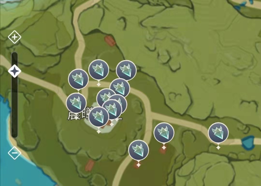 原神晶蝶哪里密集
