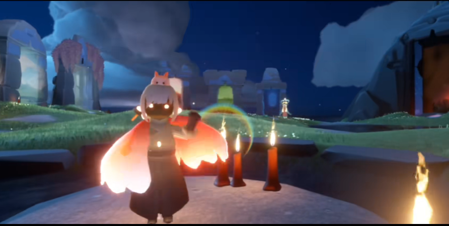 光遇萤光森林怎么走