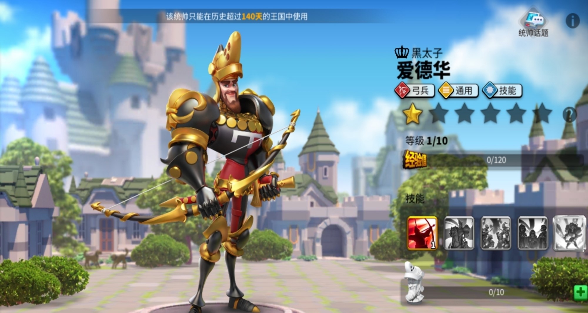万国觉醒弓兵什么属性重要