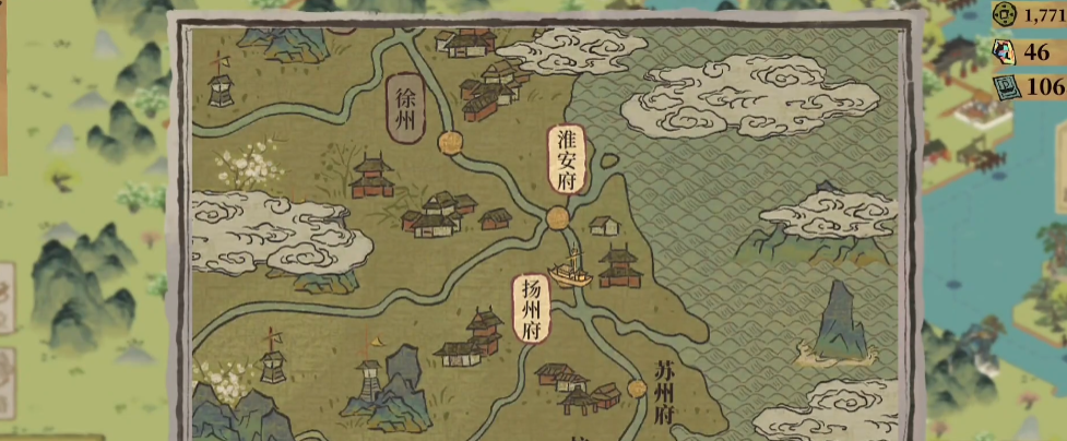 江南百景图张择端怎么找