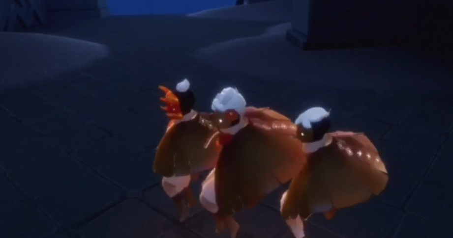 光遇怎么背对着双手击掌