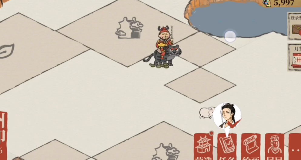 江南百景图狮子狗怎么放 江南百景图狮子狗怎么放
