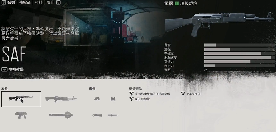往日不再用什么枪好