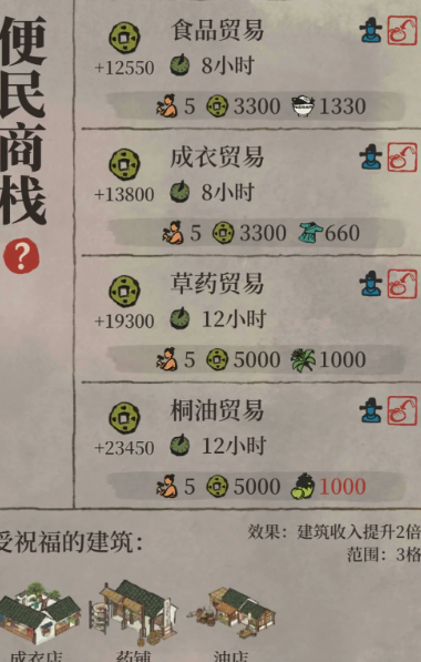 江南百景图商栈怎么修建