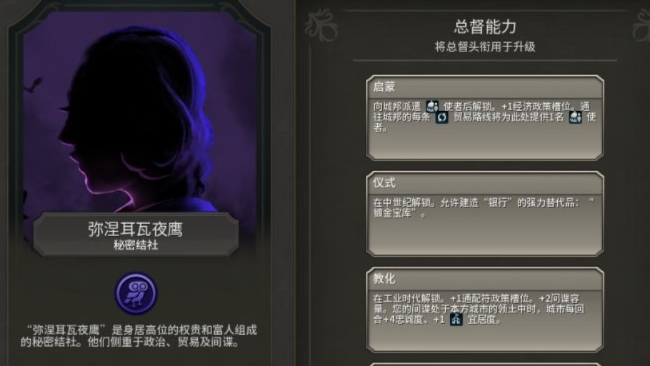 文明6结社有几个有什么作用 文明6结社有几个有什么作用