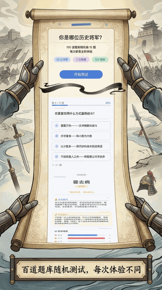 你是哪位历史将军