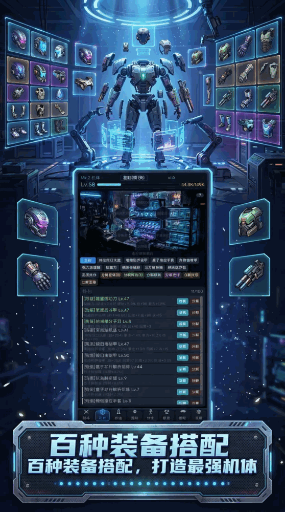 赛博挂机放置